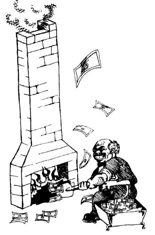 Scholarship up in smoke